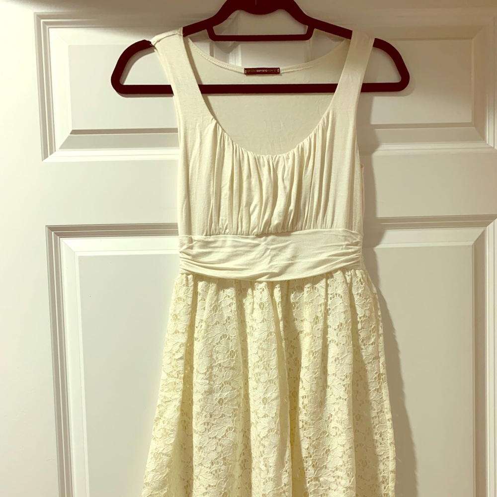 Soprano Off White Dress- Small